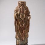 Anonyme, Saint-Denis polychrome © I. Andréani